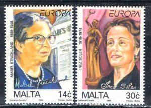 Malta; 1996: Sc. # 886-887; MNH Cpl Set