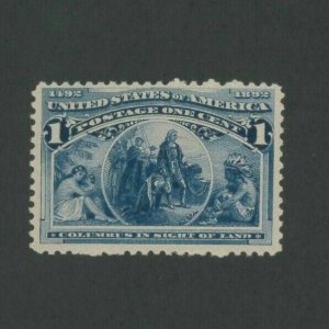 1893 United States Postage Stamp #230 Mint F/VF Never Hinged