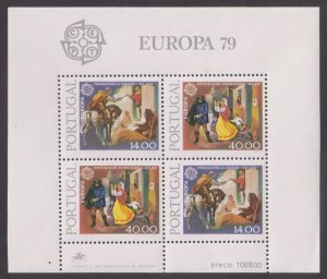 PORTUGAL - 1979 EUROPA - MIN. SHEET MINT NH