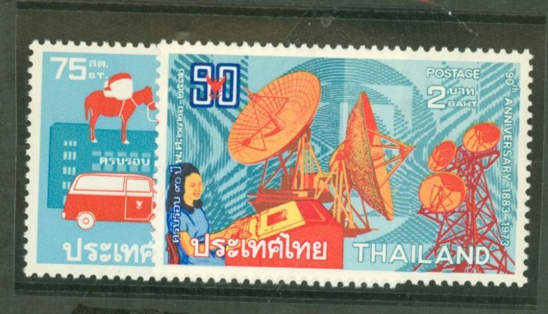 Thailand #674-5  Single (Complete Set)