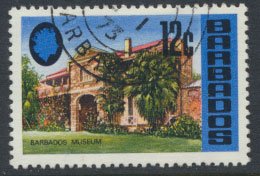 Barbados  SG 460 SC# 336a Used  Barbados Museum  1972 see scan