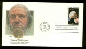 1952 GEORGE WASHINGTON FDC MOUNT VERNON  FLEETWOOD CACHET