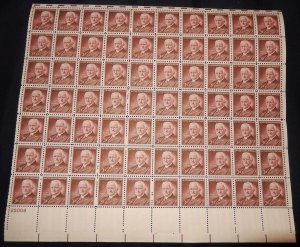 MALACK 1062 3c George Eastman, F-VF NH or better,  F..MORE.. sheet1062