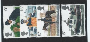 Great Britain  MNH sc 875-878