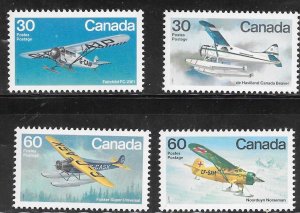 Canada #969-72 MNH Set of Singles