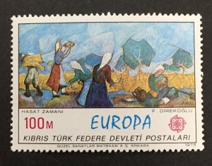 Turkish Cyprus 1975 #27, Europa, MNH.