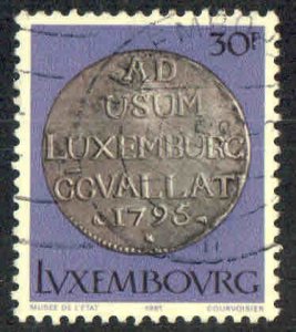 Luxembourg #654 ~ Used ~ (1981)