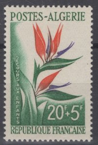 ZAYIX - Algeria B95 MNH Semi-Postal Flower Bird of Paradise 081622S114