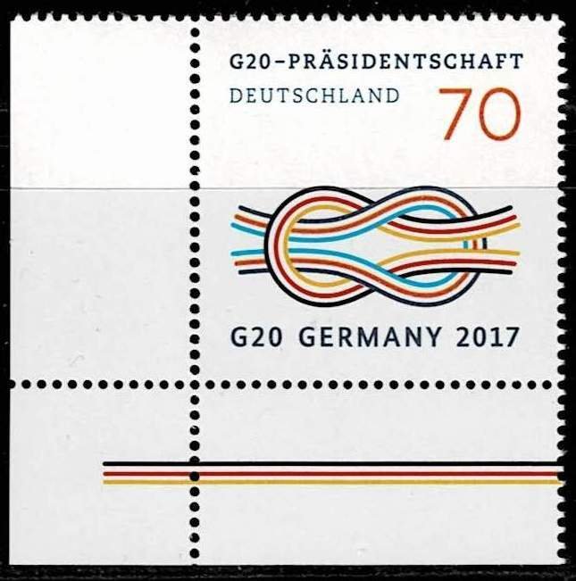 Germany 2017,Sc.#2955 MNH G20 Germany 2017