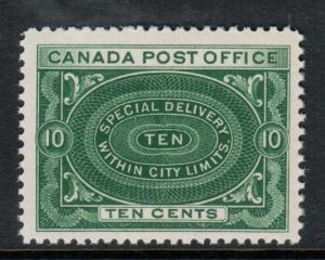 Canada #E1a Extra Fine Never Hinged Gem **With Certificate**