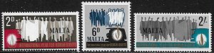 Malta #381-3 MNH Set - Human Rights