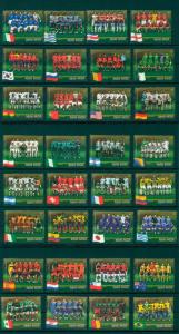 Madagascar Soccer World Cup Brasil FIFA 2014 National Teams set 32 MNH stamps