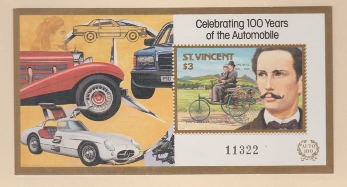 St. Vincent Scott #1048 Stamps - Mint NH Souvenir Sheet