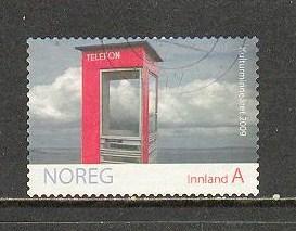 NORWAY Sc# 1583 USED FVF Telephone Booth