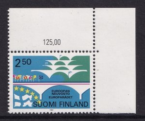 Finland    #805   MNH  1989  Council of Europe 2.50m