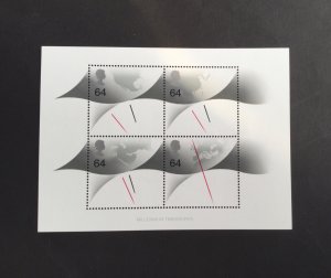 MS 2123 GB mint minisheet. 1999.  Millennium Timekeeper