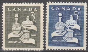 Canada #443p-444p Tagged MNH  F-VF (SU6068)