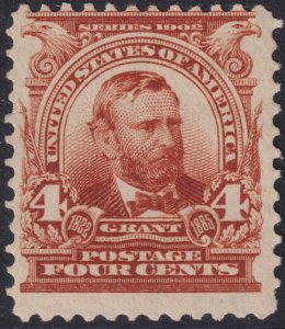 Sc# 303 U.S. 1903 Ulysses S. Grant 4¢ issue MLH CV $55.00