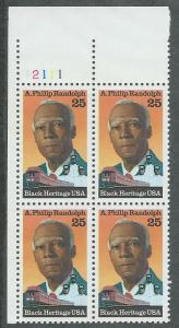 United States  Scott 2402  MNH  PB   Black Heritage