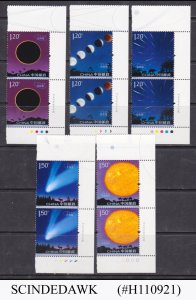 CHINA - 2020 ASTRONOMICAL PHENOMENA / SPACE - 5V PAIR MINT NH