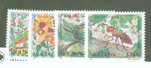 Moldova #239-242 Mint (NH) Single (Complete Set)
