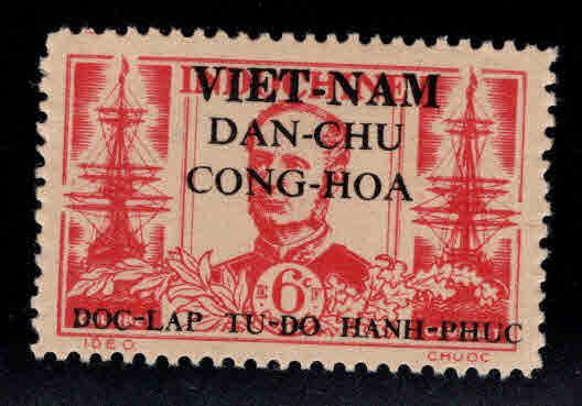 North Viet Nam,Viet MINH issue Scott 1L16 NGAI overprint