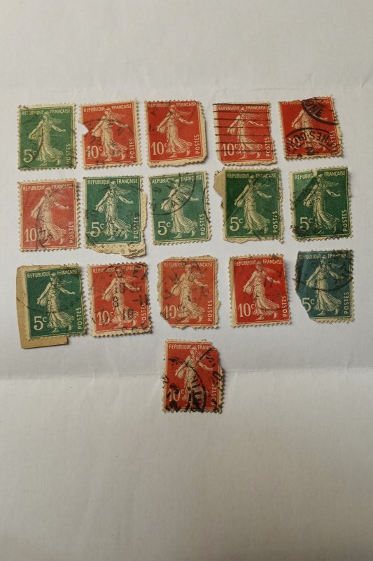 French & Colonies x45 Stamps + 4 Bonuses