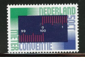 Netherlands Scott 531 MNH** 1975 Metric Scale stamp