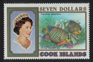 Cook Is. Fish 'Pygoplites diacanthus' $7 1993 MNH SG#1275