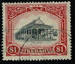 Malaya Kedah #42 used $1 value