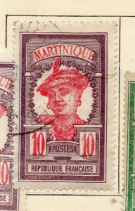 Martinique 1924-27 Early Issue Fine Used 10c. NW-192749