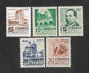 SE)1954-67 MEXICO, EDIFICIO MODERNO 5C SCT857 WMK. 279, MORELOS CONVENT 10C SCT8