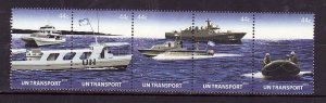 United Nations New York-Sc#1016a- id8-unused NH set-Ships-Sea Transport-2010-