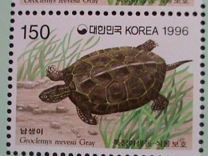 ​KOREA-1996 SC#1865 PROTECTION OF WILD ANIMALS AND PLANTS: MNH S/S-VERY FINE