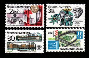 Czechoslovakia # 2369-2372 Mint!