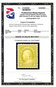 US SCOTT #508 MINT-XF-SUPERB-OG-NH GRADED 95 W/ PSE CERT SMQ $175