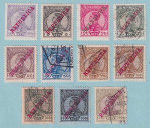 MOZAMBIQUE 114 - 124 SET - MINT HINGED OG * & USED - NO FAULTS VERY FINE! - P638