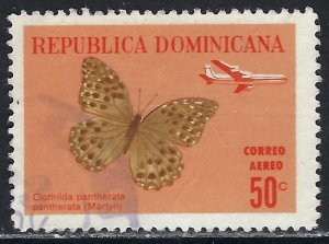 Dominican Republic C147 VFU BUTTERFLY R1010-2