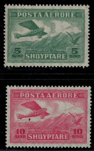 Albania #C1-2*  CV $4.50