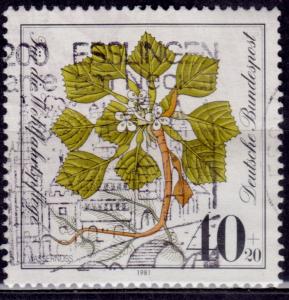 Germany, 1981, Water Nut, sc#B589, used