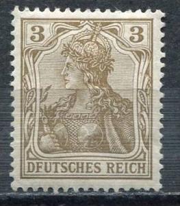 Germany 1902 Mi 69aI MH ERROR   DFUTSCHES 