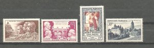 France  Scott # 655-656 , 657 , 658     MNH
