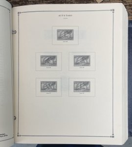 Scott International Postage Stamp Album, 2-post, Aitutaki to Guyana, 1999-2004