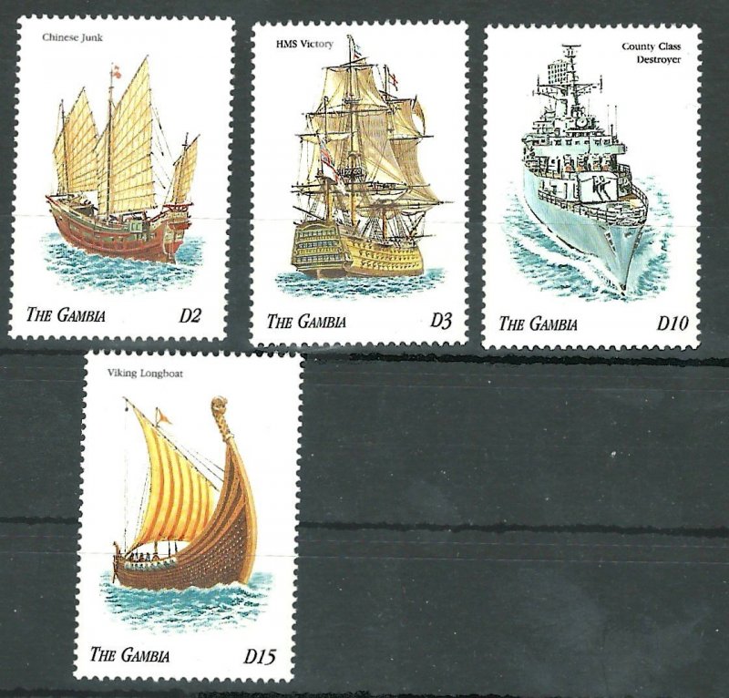 Gambia 2064-2067   Mint NH VF 1998 PD