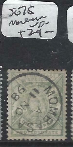 BRITISH EAST AFRICA   (P3105B)  QV  LION  1R    SG 75  MOMBASA SON CDS   VFU