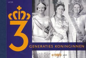 [20729] Netherlands Niederlande 2009 Prestige Booklet PR24 Dutch Queens