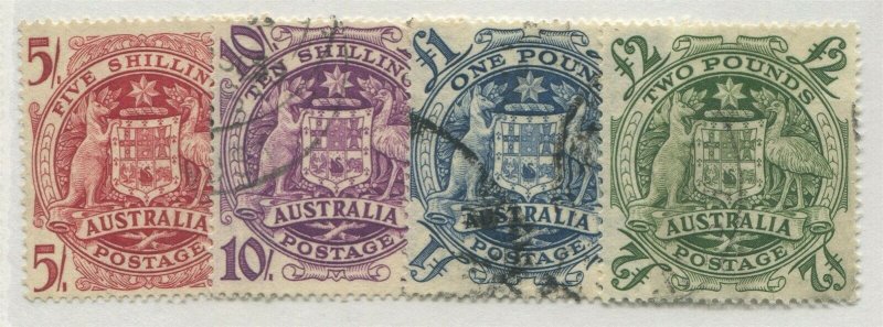 AUSTRALIA #218-221 USED SET VF 