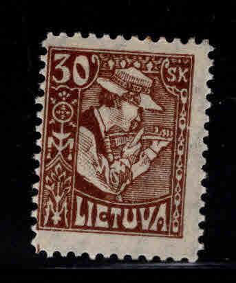 LITHUANIA Scott 100 MH*