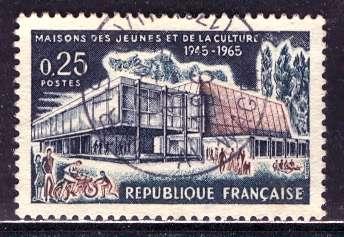 France, 1965: Sc. # 1119; O/Used Cpl. Set