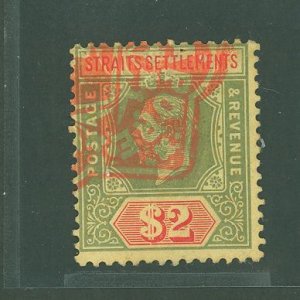 Straits Settlements #166  Single